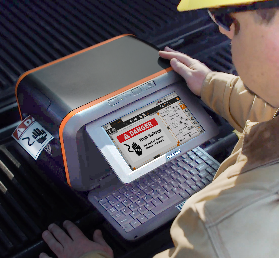 DuraLabel Toro Max Print Safety Labels Anytime, Anywhere